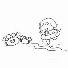 画海边风景又简单又漂亮