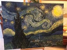 梵高星空笔触解析