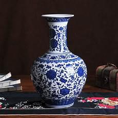青花瓷花瓶简笔画