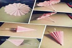 手工折纸小雨伞怎么折